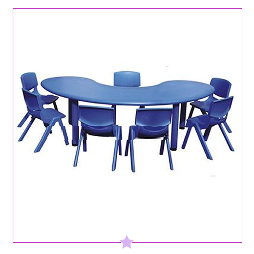 Juego de mesa Ovalado - Patio Mágico