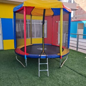 Trampolín de 2.40m con Techo