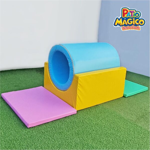 Túnel  Rulo Con Soporte 4 pz